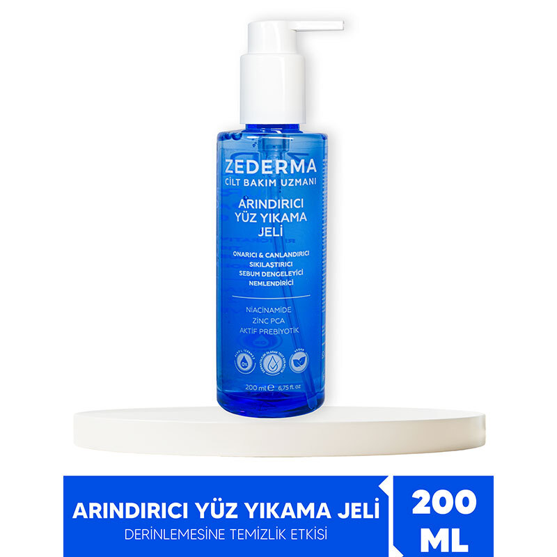 Zederma Face Wash Gel For Oily, Acne Prone And Sensitive Skin 200 ml