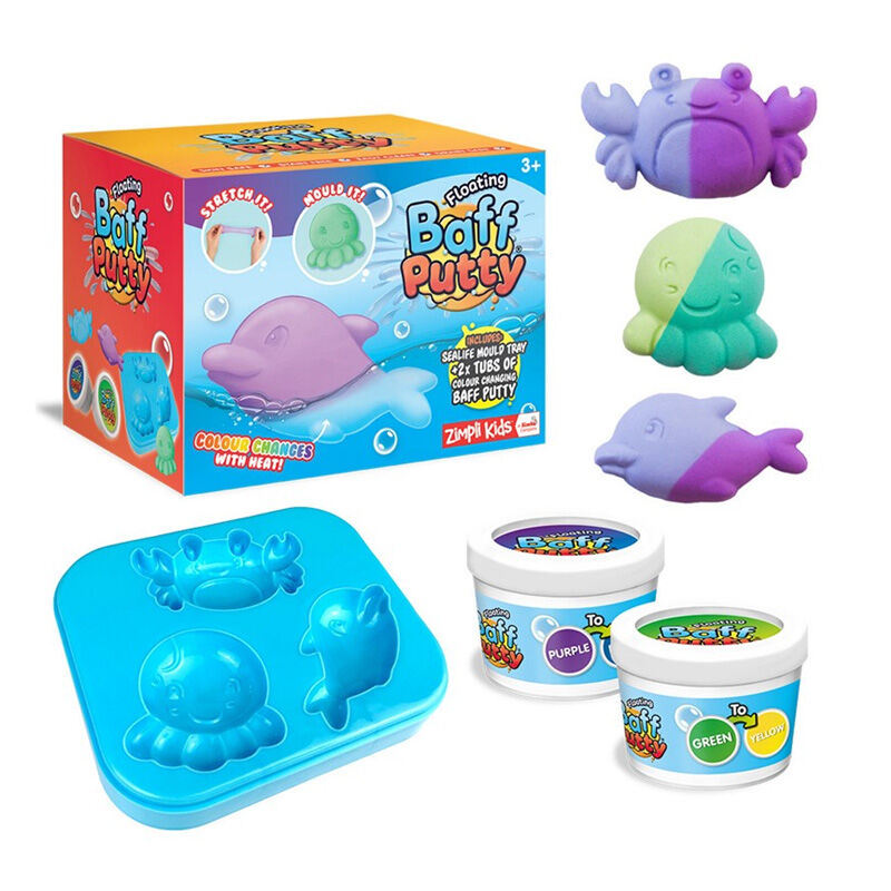 Zimple Kids Floating Baff Putty Swimmable Bath Toy 3+ Years Old