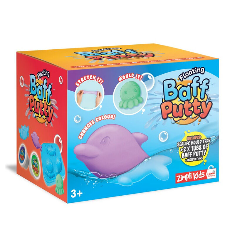 Zimple Kids Floating Baff Putty Swimmable Bath Toy 3+ Years Old
